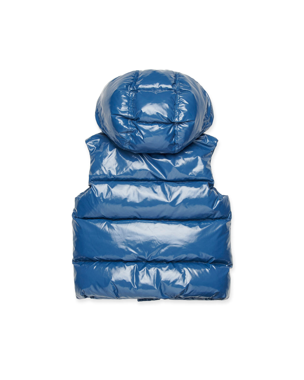 Dsquared2 Kids Giubbino Smanicato Puffer Lavagna con Maple Leaf per Bambini