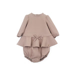 Elisabetta Franchi La Mia Bambina Abito Sunrise con Culotta per Neonate