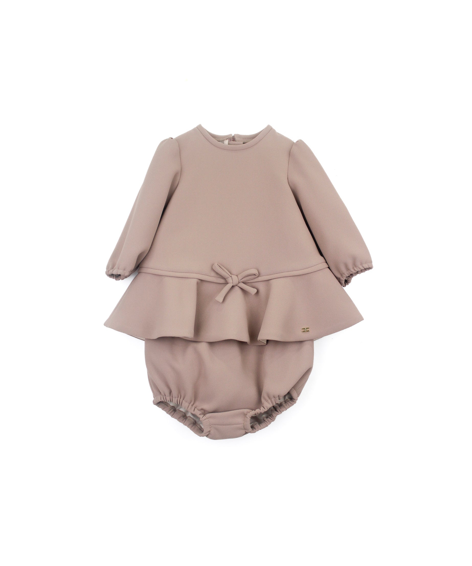 Elisabetta Franchi La Mia Bambina Abito Sunrise con Culotta per Neonate