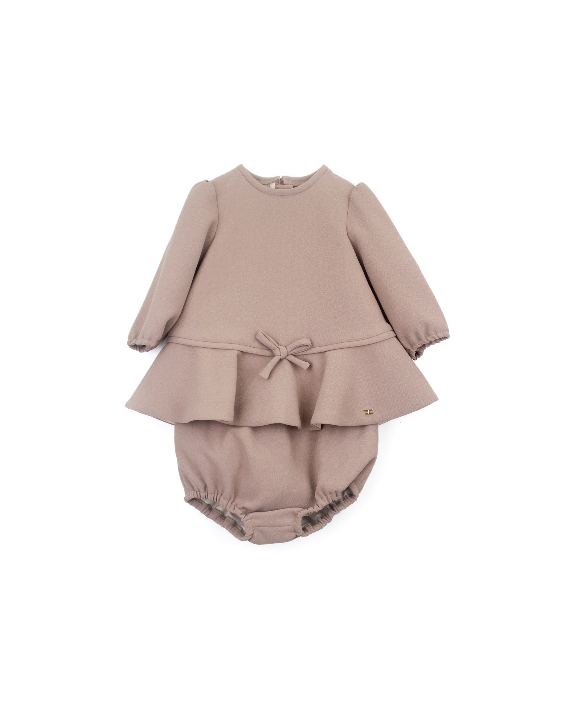 Elisabetta Franchi La Mia Bambina Abito Sunrise con Culotta per Neonate