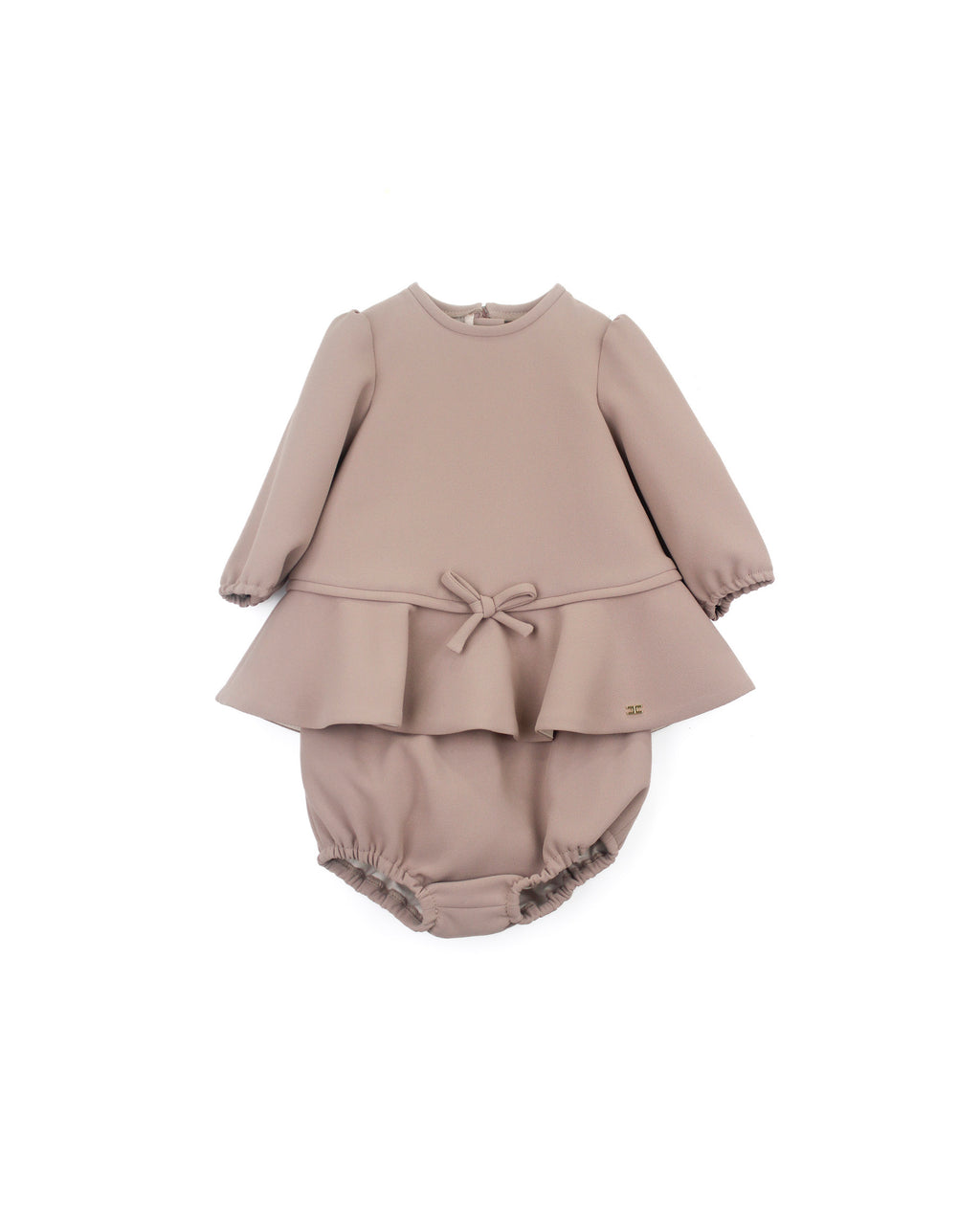 Elisabetta Franchi La Mia Bambina Abito Sunrise con Culotta per Neonate