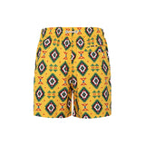 Effek Costume Boxer Fantasia Astratta Gialla per Bambini