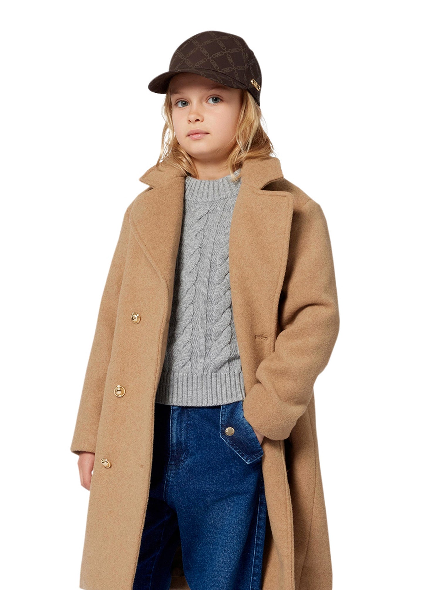 Michael Kors Cappello Marrone per Bambine