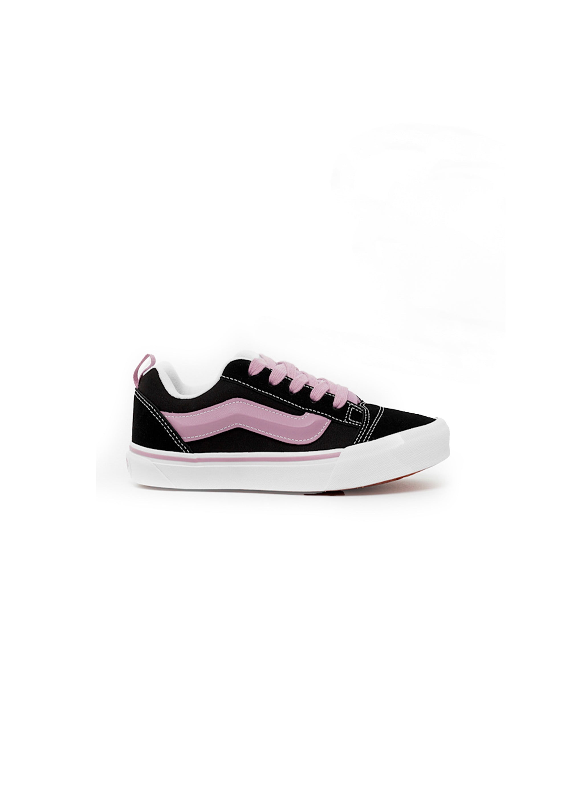 Vans Kids Knu Skool Nero/Lilla per Bambine