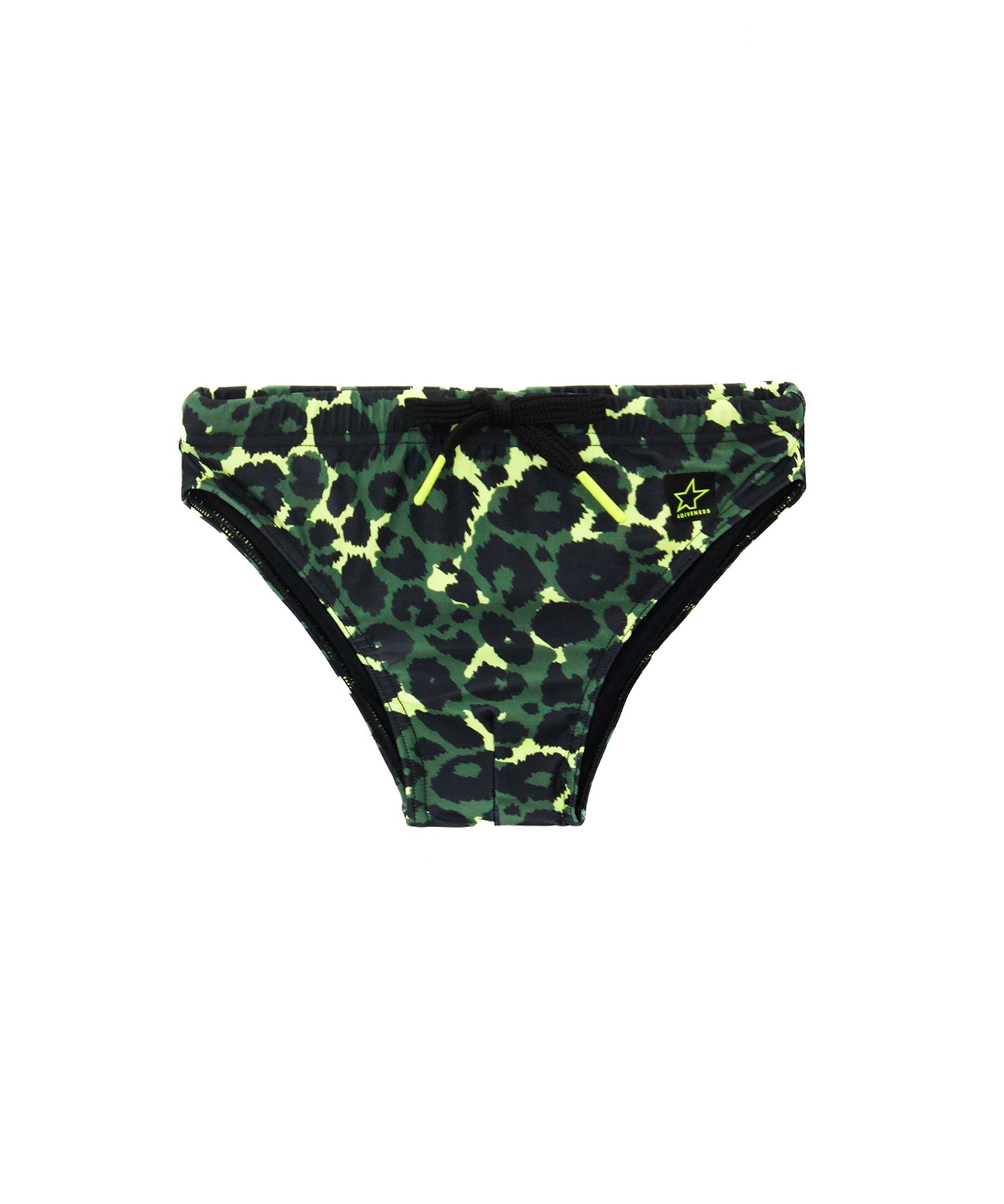 4GIVENESS Costume Slip Maculato Verde per Bambini