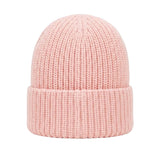 Palm Angels Kids Cappello Rosa a Coste con Logo per Bambine