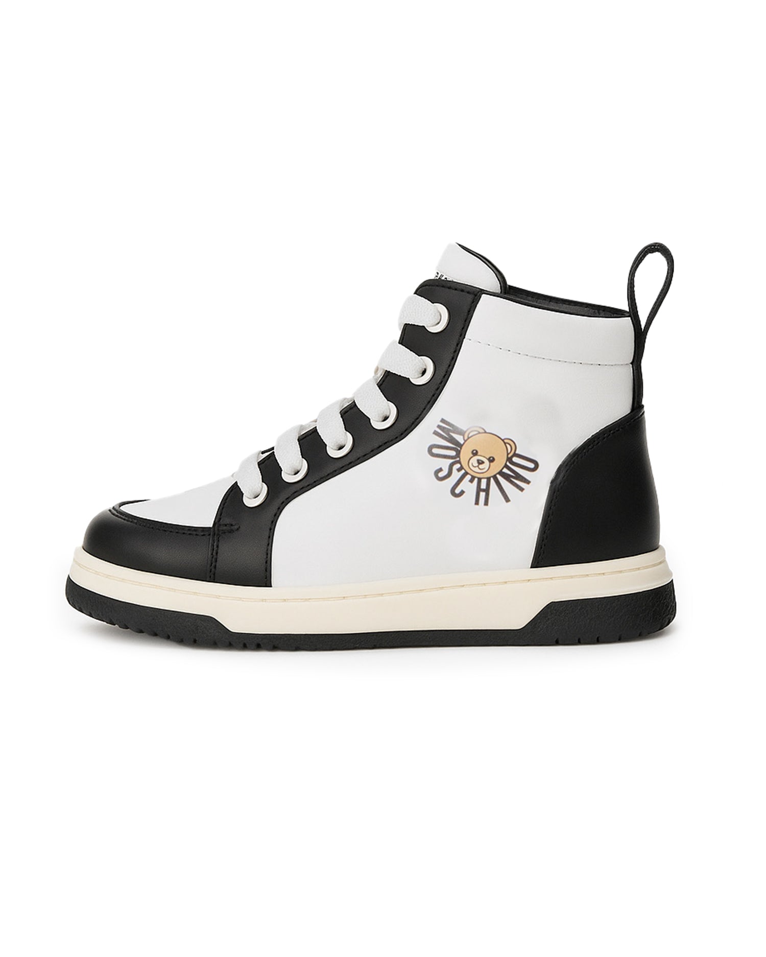 Moschino Kids Scarpe Alte Con Logo Teddy per Bambini
