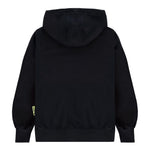 Barrow Kids Felpa con Stampa e Cappuccio Nera per Bambini