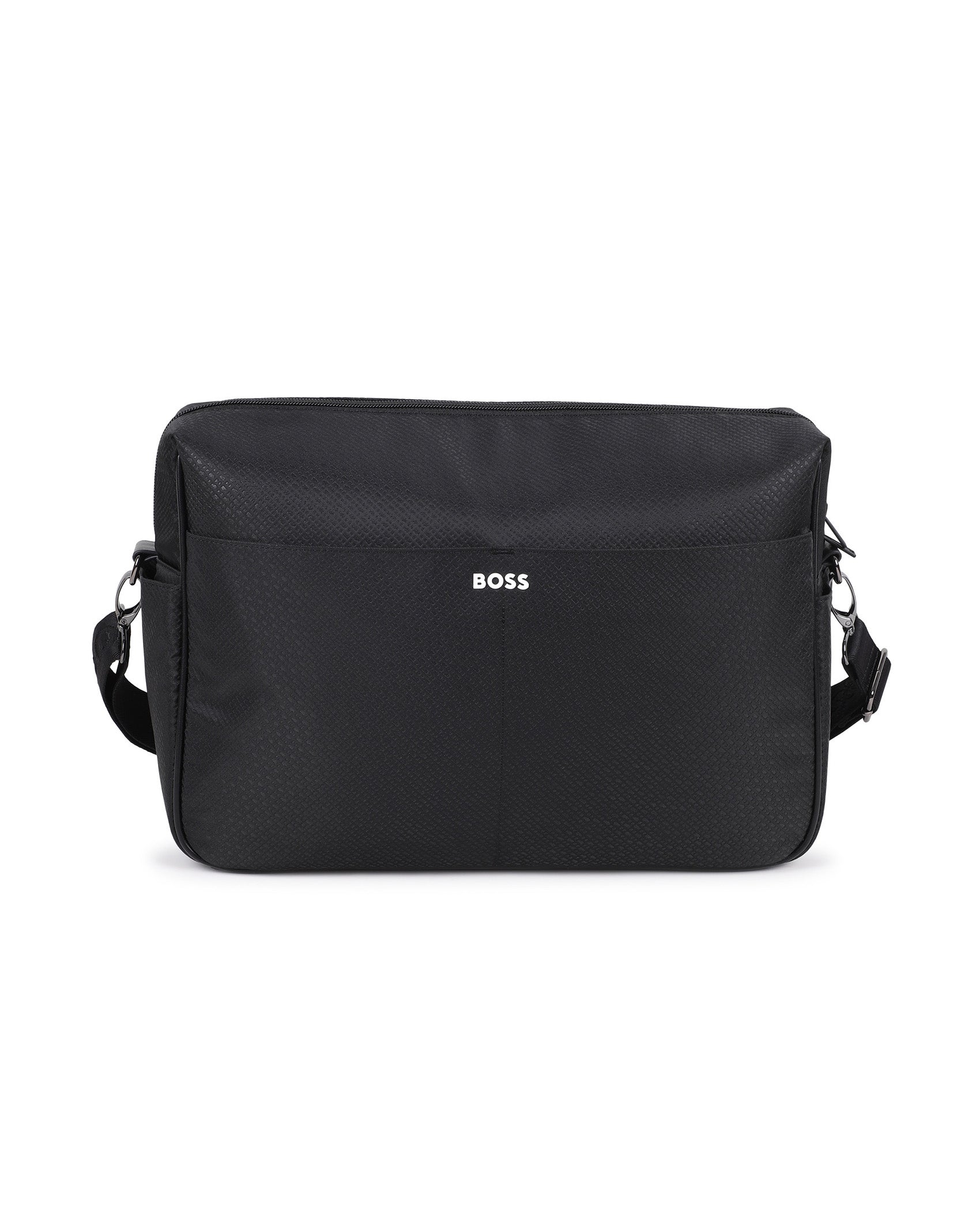 Boss Kids Borsa Mamma Fasciatoio Nero per Neonati
