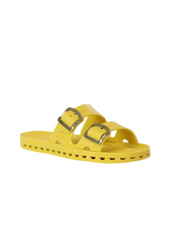 Sensi Kids City Sandalo Giallo Doppia Fascia per Bambine