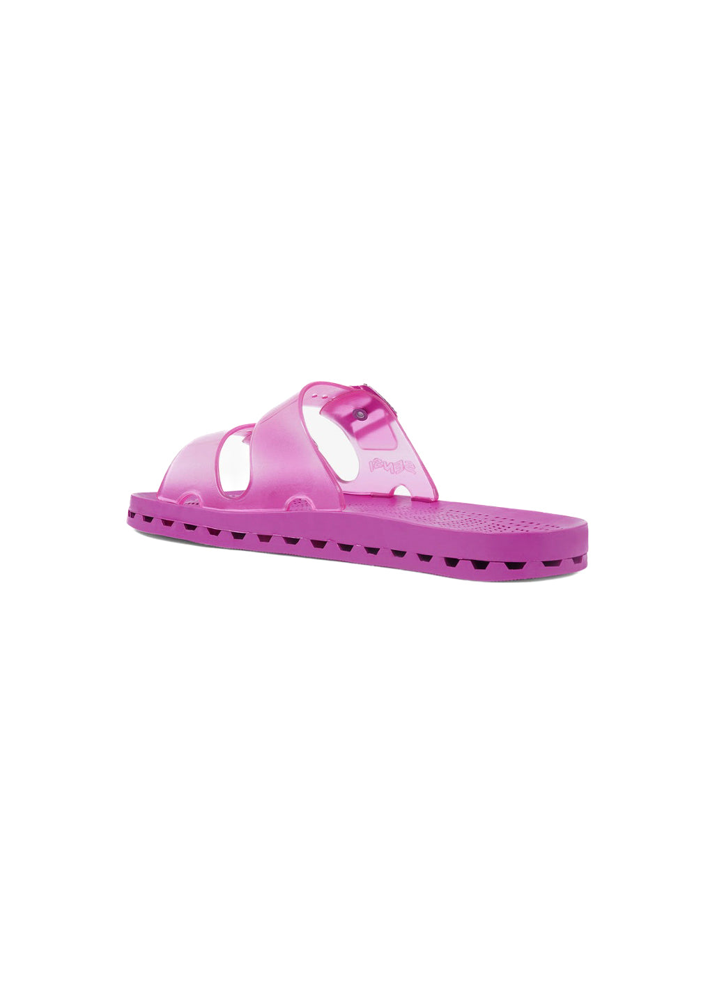 Sensi Kids Jelly Sandalo Magenta Doppia Fascia per Bambine (retro)