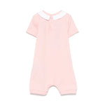 Moschino Kids Tutina Rosa con Stampa Toy per Neonati