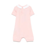Moschino Kids Tutina Rosa con Stampa Toy per Neonati