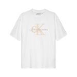 Calvin Klein Kids T-shirt Bianca con CK per Bambini
