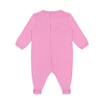 Moschino Kids Tutina Rosa con Stampa Teddy Bear per Neonate (retro)
