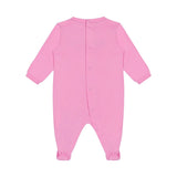 Moschino Kids Tutina Rosa con Stampa Teddy Bear per Neonate (retro)