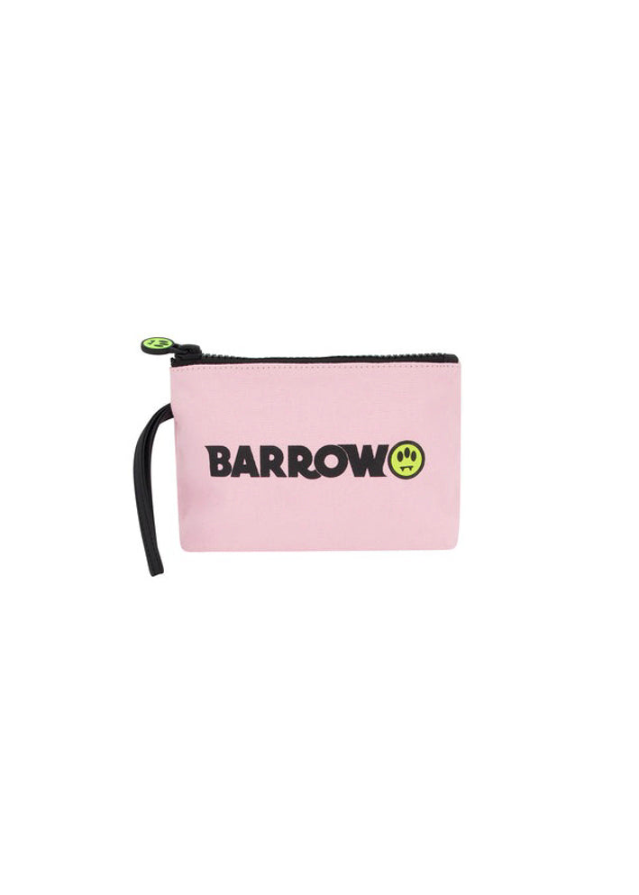 Barrow Kids Pochette Rosa con Logo per Bambine