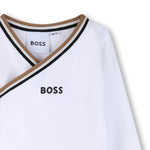 Boss Kids Set Regalo Bianco per Neonati