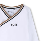 Boss Kids Set Regalo Bianco per Neonati