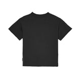 Palm Angels Kids T-Shirt Nero con Stampa Orsetto per Bambini