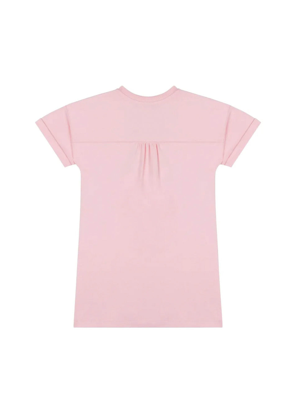 Moschino Kids Abito Rosa con Stampa per Bambine