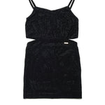 Dsquared2 Kids Abito Nero Evening con Strass per Bambine