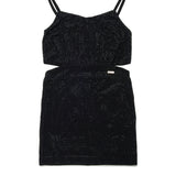 Dsquared2 Kids Abito Nero Evening con Strass per Bambine