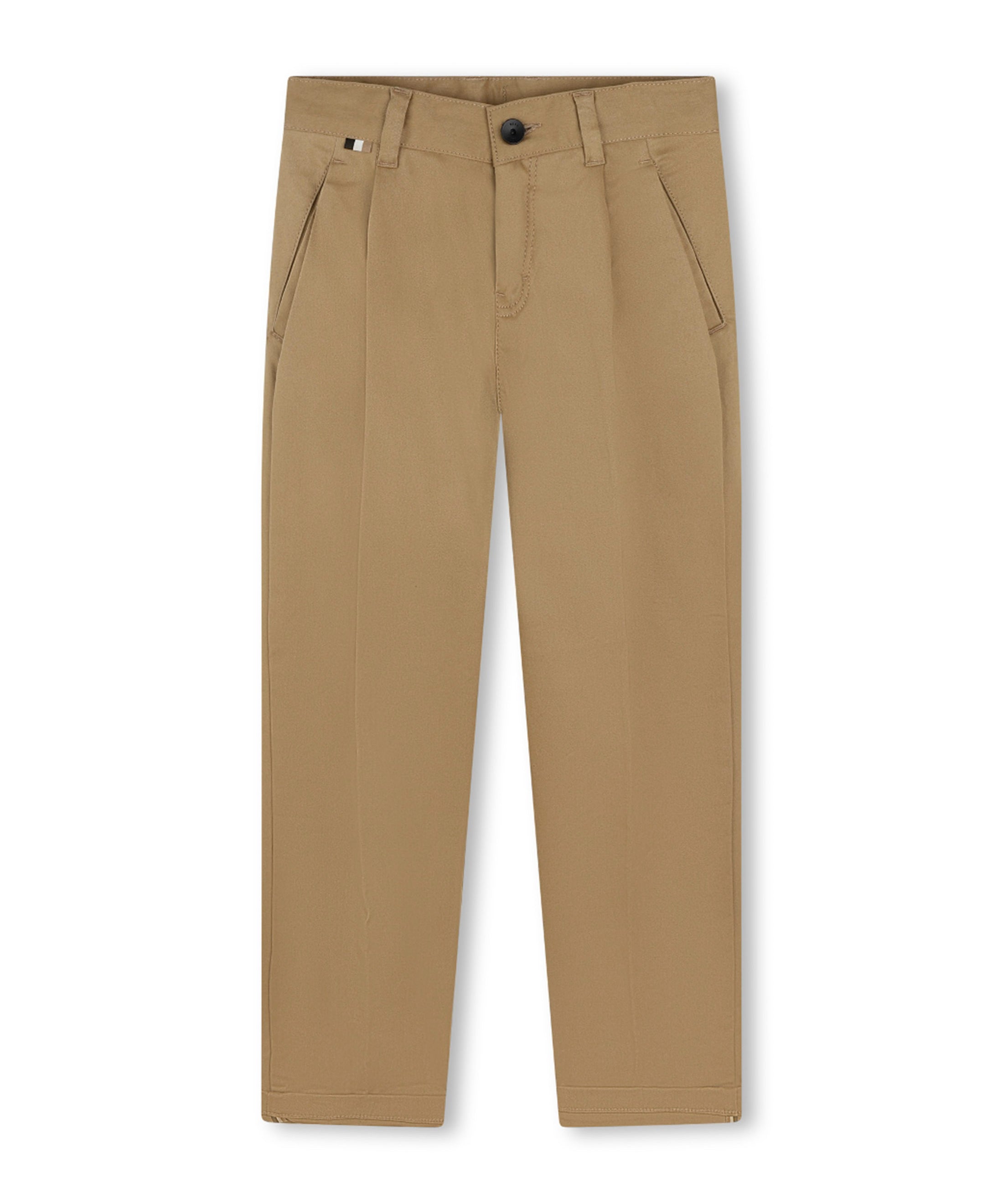 Boss Kids Pantaloni Biscotto Monocromo per Bambini