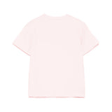 Elisabetta Franchi La Mia Bambina T-shirt con Ricamo Rosa per Bambine