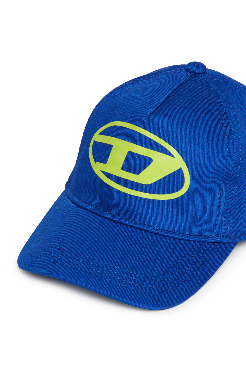 Diesel Kids Cappello Blu con Oval D per Neonati