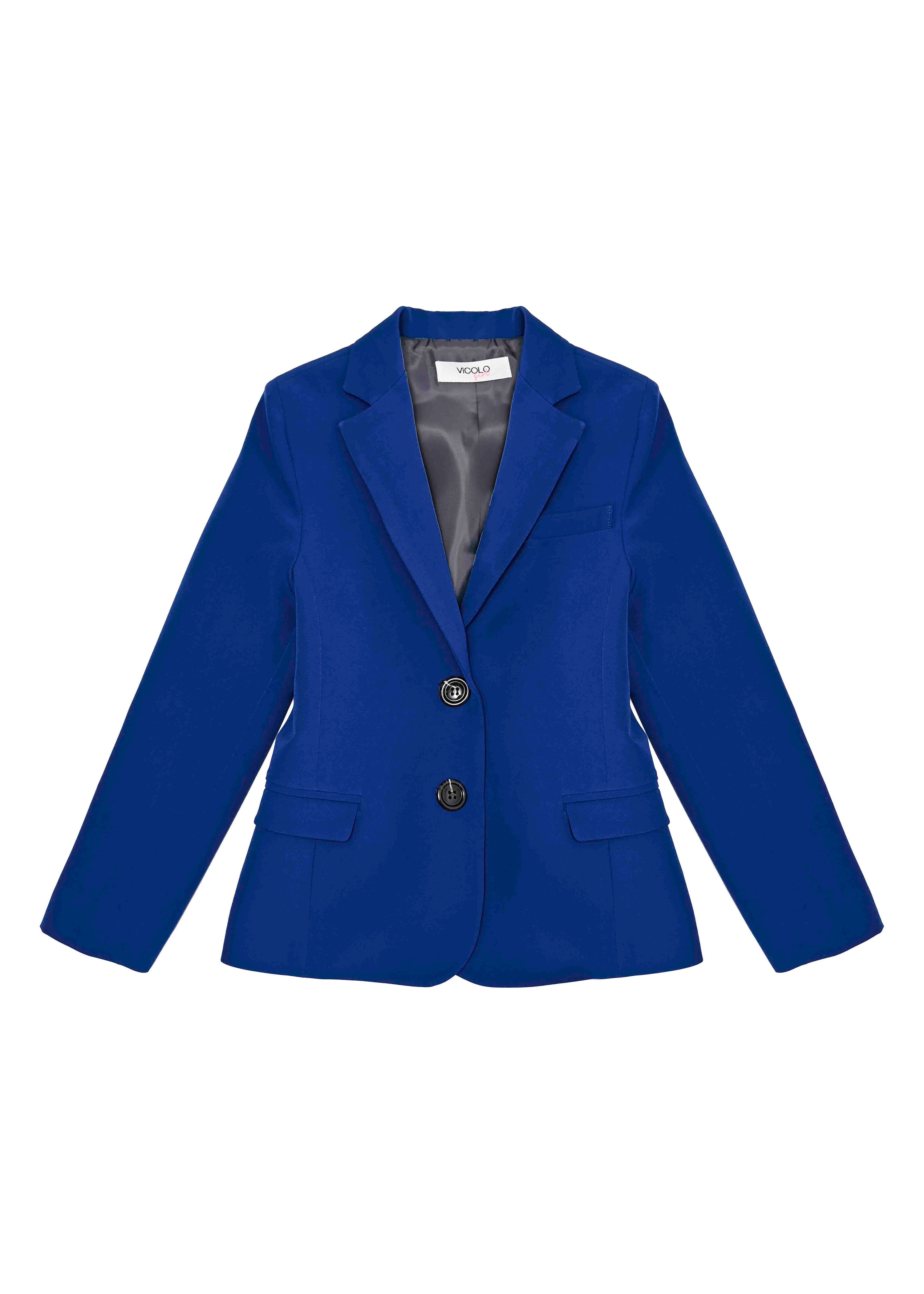 Vicolo Kids Giacca Blazer Blu Royal per Bambine