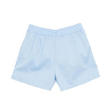 Msgm Kids Short Celeste con Logo Stampato per Bambine