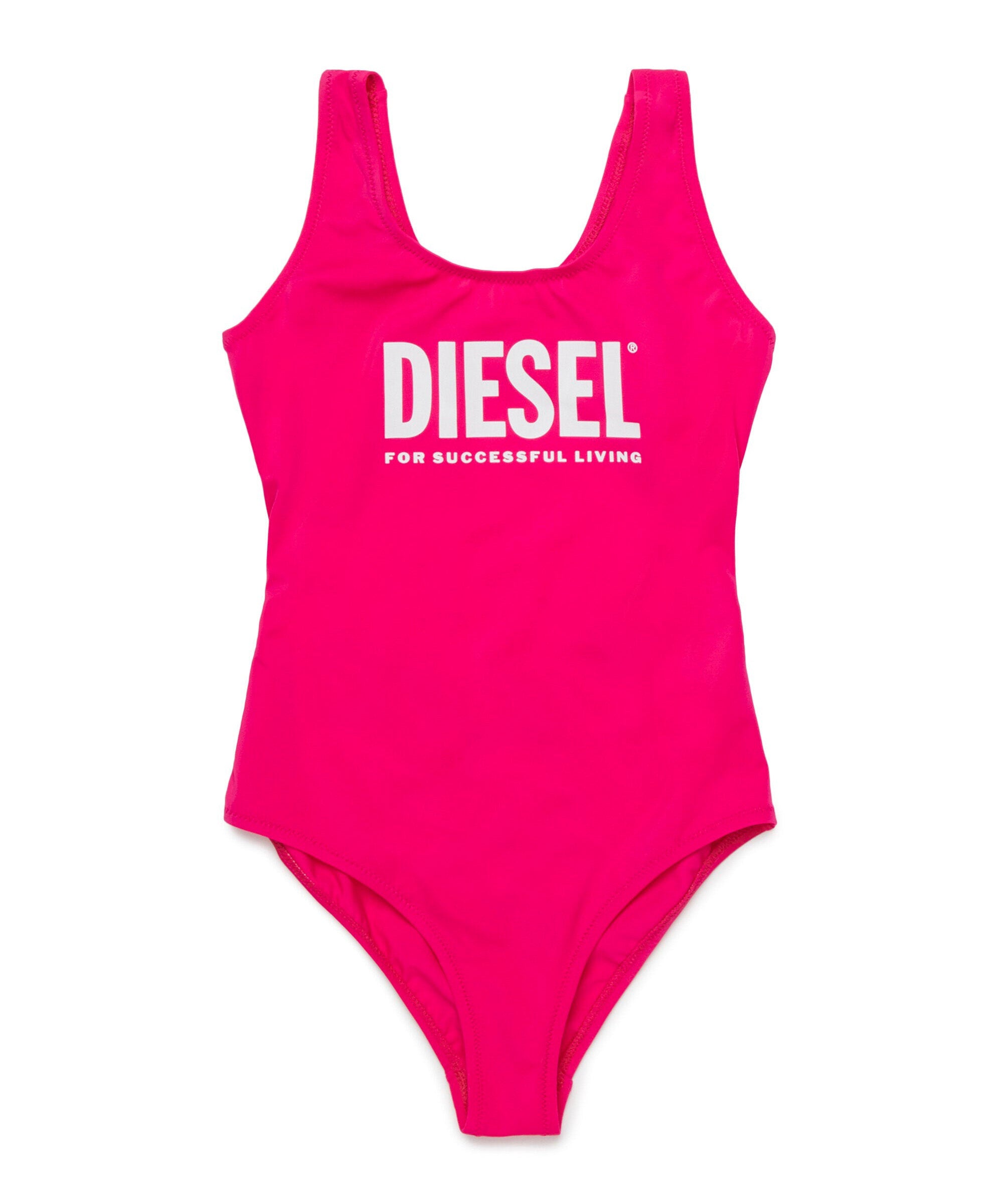 Diesel Kids Costume Monokini Fucsia per Bambine