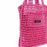 MSGM Kids Borsa a Spalla Fucsia Florence Kids (dettaglio)