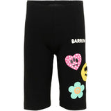 Barrow Kids Ciclista Nero con Stampe per Bambine
