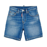 Dsquared2 Kids Bermuda Denim per Bambine