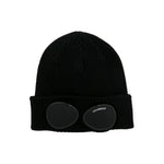 C.P. Company Kids Cappello Nero con Googles per Bambini