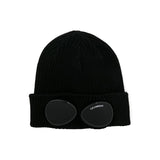 C.P. Company Kids Cappello Nero con Googles per Bambini