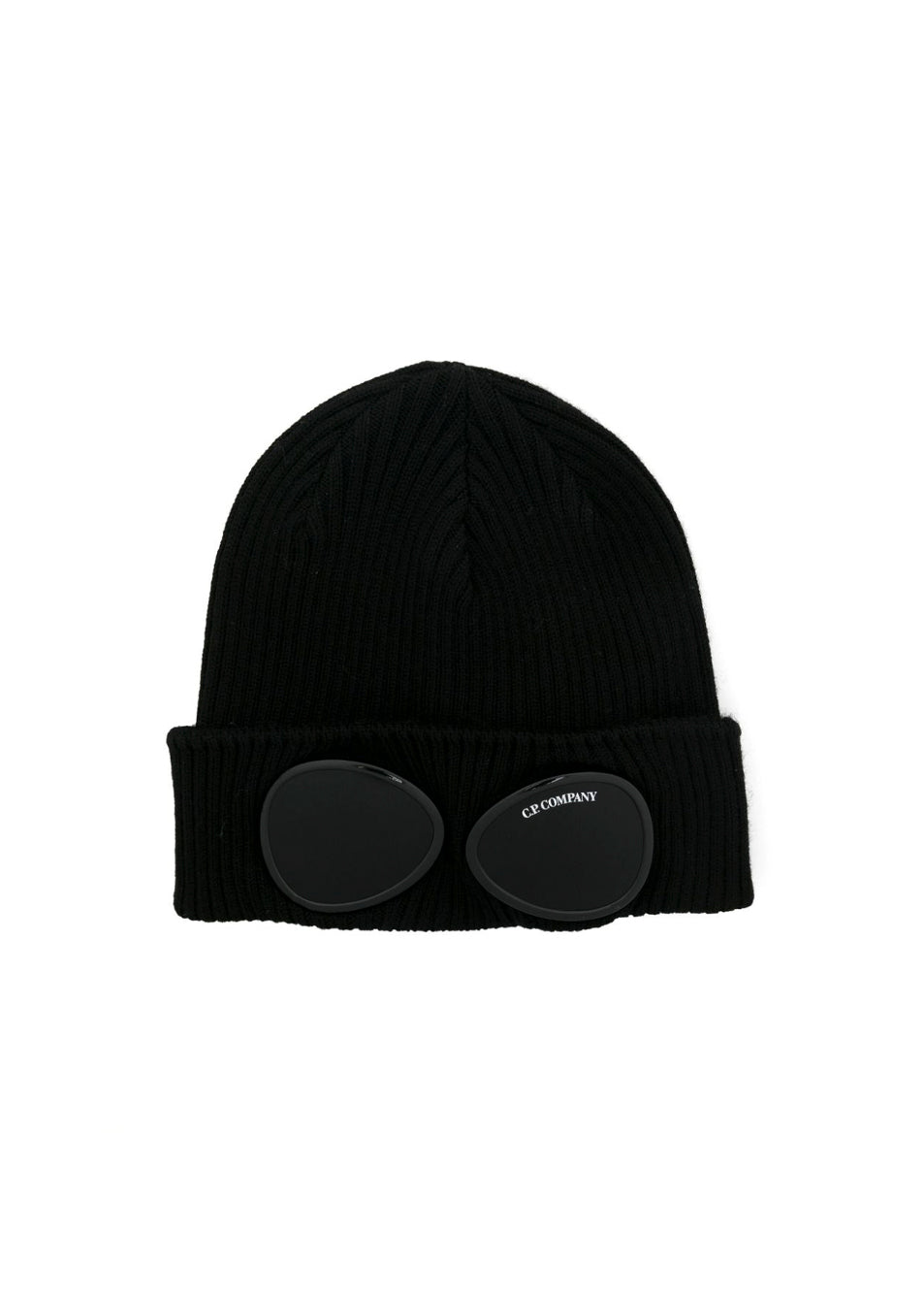 C.P. Company Kids Cappello Nero con Googles per Bambini