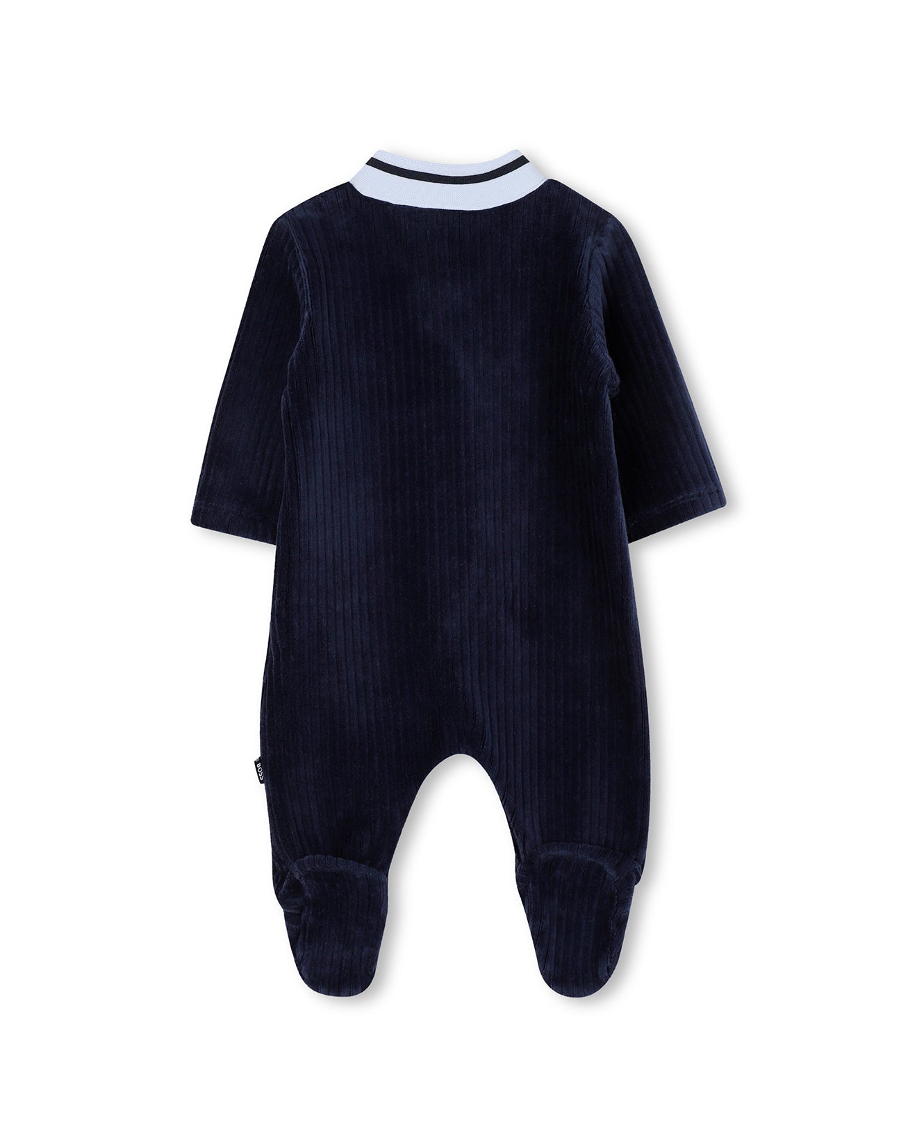 Boss Kids Tutina + Cappello Navy in Cotone per Neonati