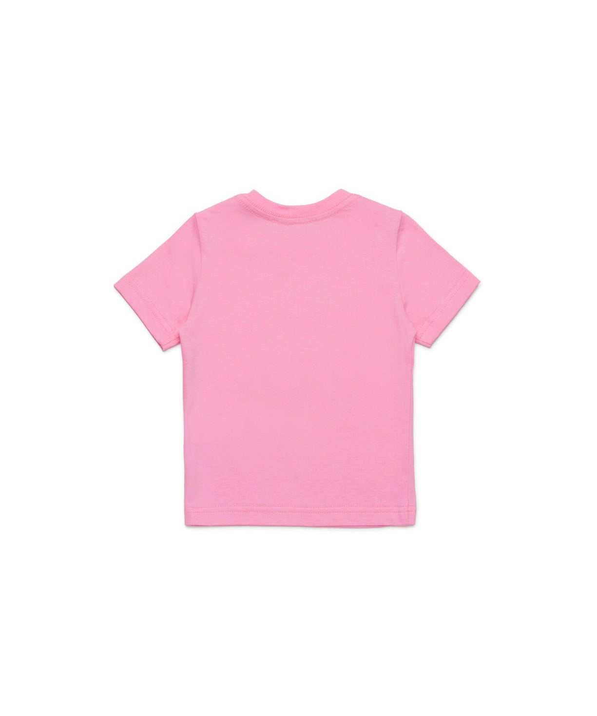 Dsquared2 Kids T-shirt Rosa con Logo per Neonate