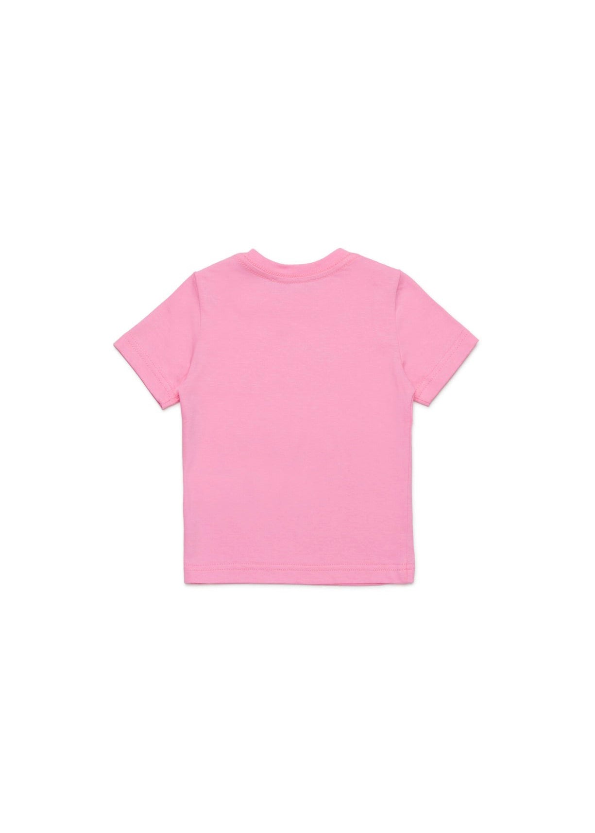 Dsquared2 Kids T-shirt Rosa con Logo per Neonate