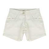 Vicolo Kids Short in Denim Bianco per Bambine