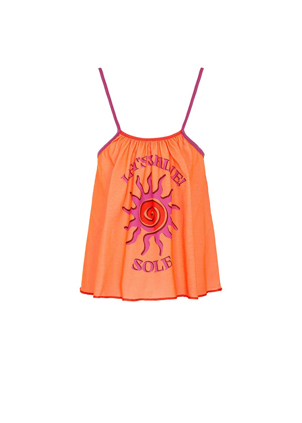 Effek Copricostume Top Fantasia Sunshine per Bambine
