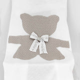 Marlù Coperta Bianco Noce per Neonati
