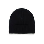 Diesel Kids Cappello Beanie Nero con Intarso Oval D (retro)