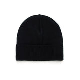 Diesel Kids Cappello Beanie Nero con Intarso Oval D (retro)