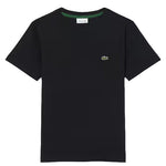 Lacoste Kids T-Shirt Nero con Logo Unisex