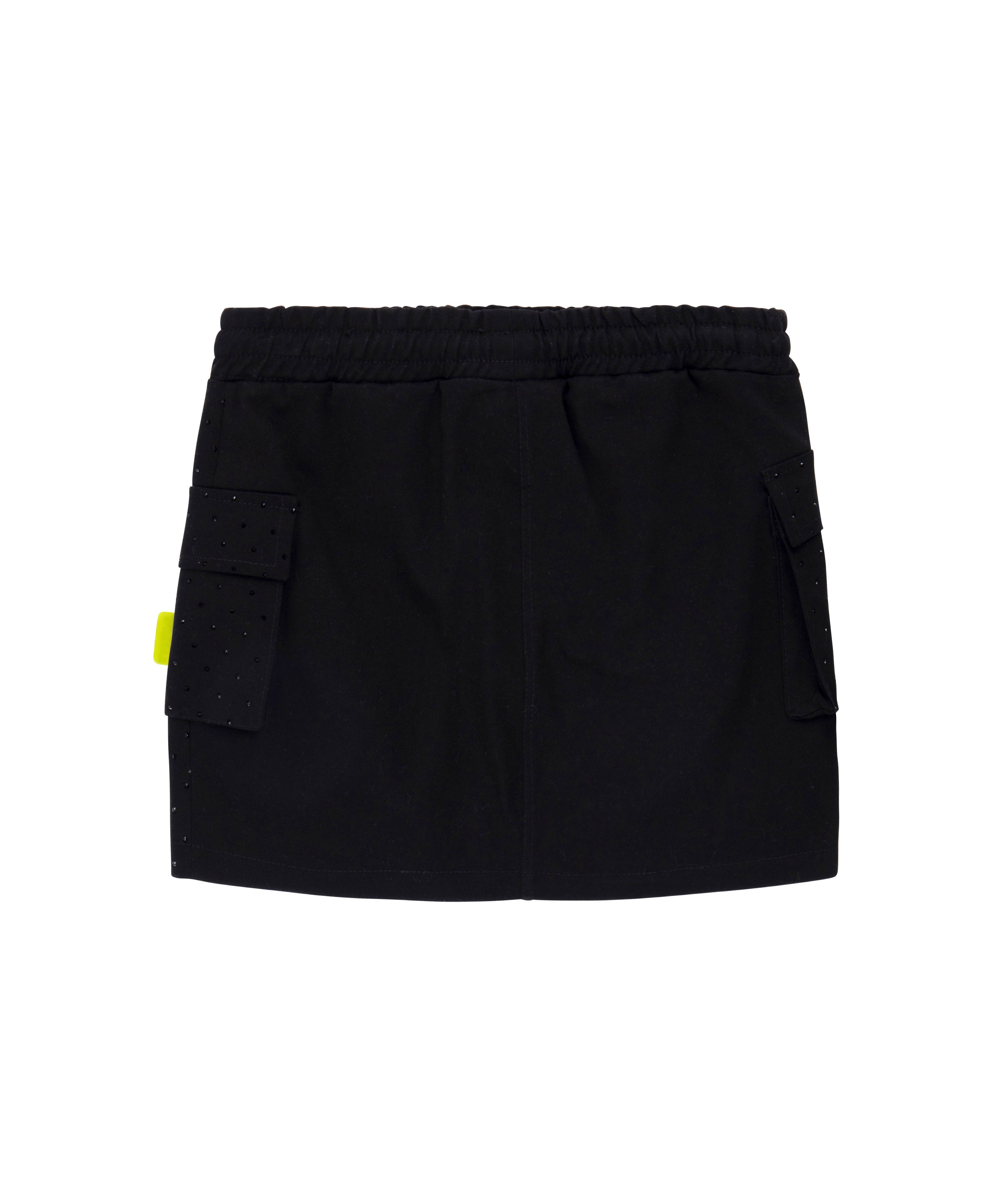 Barrow Kids Gonna Nera con Strass per Bambine (retro)