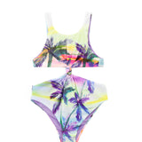 EffeK Costume Trikini Fantasia Sunset per Bambine